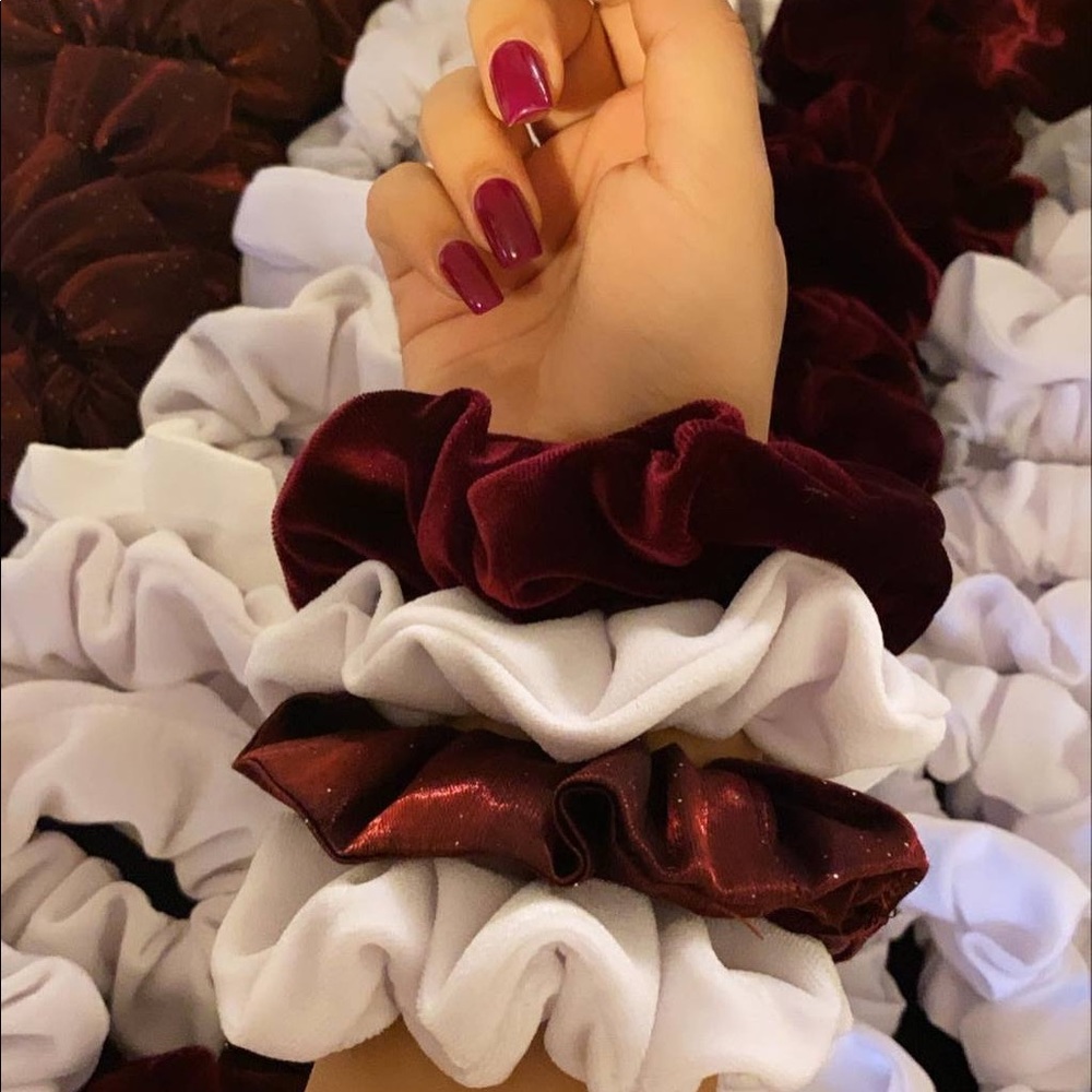 Hair scrunchies